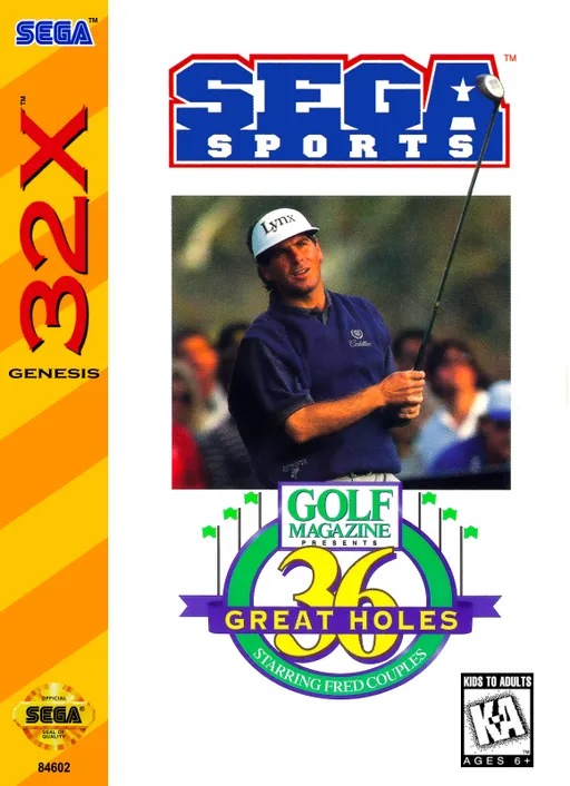 Обложка игры Golf Magazine: 36 Great Holes Starring Fred Couples